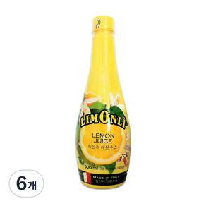 檸檬汁, 500ml, 6個