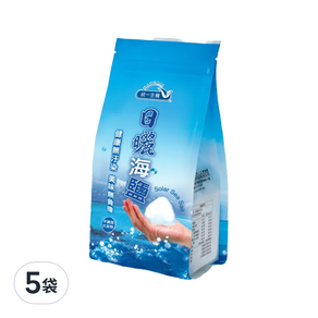 統一生機 海鹽, 450g, 5袋