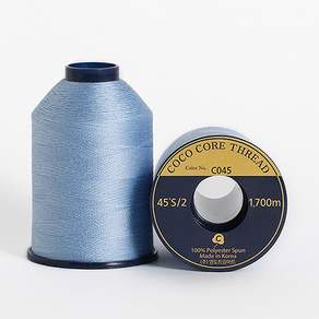 COTTONVILLE Coco Thread 優質縫紉線 45S/2 1700m, C045, 2入