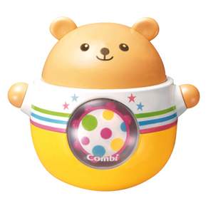 Combi 小熊型不倒翁玩具 85*120*245mm, 1個