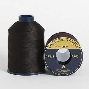 COTTONVILL 高級縫紉機 縫紉線, C099, 2捲
