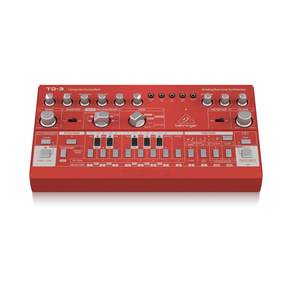 behringer 合成器, 紅色的, TD-3-RD