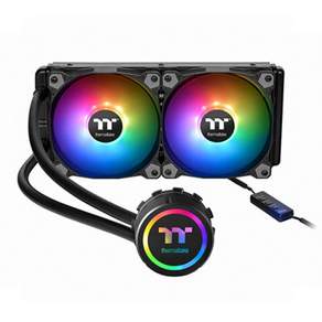 thermaltake CPU散熱器 Water 3.0 240 ARGB Sync, 單品