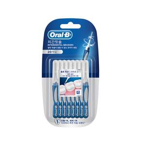 Oral-B 歐樂B L型牙間刷, 20支, 1組