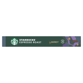 星巴克Starbucks 濃縮咖啡 Roast by Nespresso 膠囊咖啡, 5.7g, 10顆, 1盒