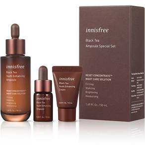 innisfree 濟州紅茶極效修護安瓶大容量組, 1組, 70ml