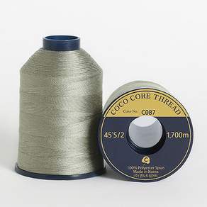 COTTONVILL 高級縫紉機 縫紉線, C087, 2捲