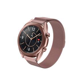 Galaxy Watch 46/45mm網狀金屬錶帶 22mm, 單品, 玫瑰金