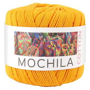 brandyarn Mochila系列 棉針織線, 橘色, 1捲