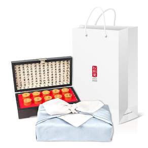 Songkangdang 松剛堂 大明供辰寶紅蔘保健丸禮盒組+提袋, 10個, 4.5克