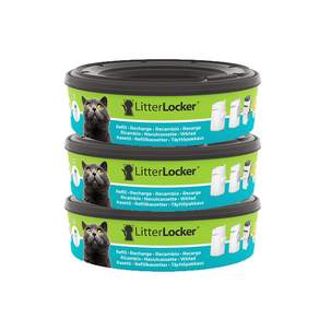 LitterLocker 2 氣封袋, 混色, 3捲