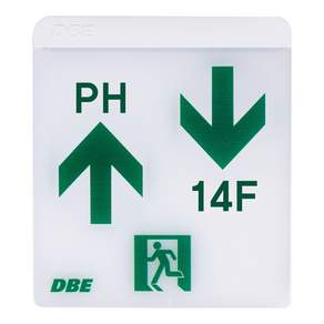 DBE LED 樓梯導向燈 左上 PH 右下 14F, 1個