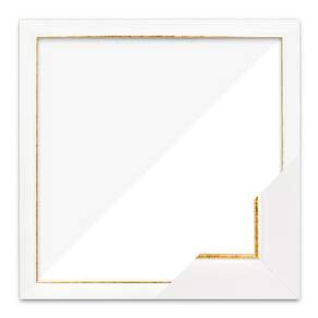 Nuni 框架樹脂細邊織物類型珠寶十字繡框架 30 x 30 厘米 SF21, 白色的