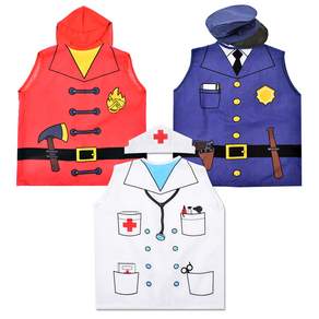 Oz Toy角色制服 3件組, 消防員、警察、醫生