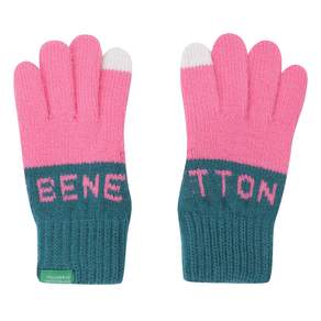 benetton 班尼頓 孩童彩色針織手套 QCGLP4161