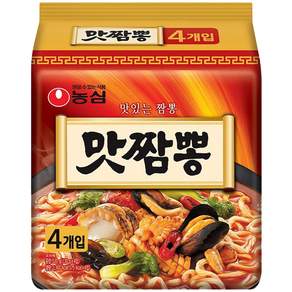 NONGSHIM 農心 韓國境內版 炒碼麵, 4包