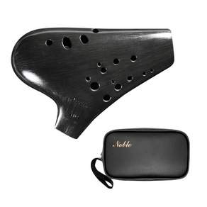 noble Ocarina 瓷陶笛低音提琴 C, 單品, 黑色的