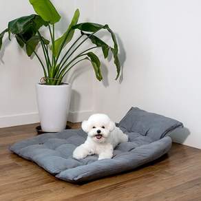 YOGiSSO 可折疊式寵物床墊, 灰色, 1個