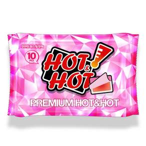 HOT&HOT 貼式暖暖包 粉色, 10個