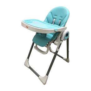 Nuby 多功能成長型高腳餐椅, 蘇打藍, 1個