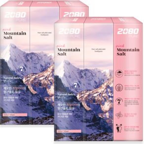 2080 喜馬拉雅山玫瑰粉晶鹽牙膏, 150g, 6條