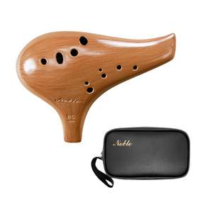 noble Ocarina 瓷陶笛低音 C 獨奏, 單品, 赭石