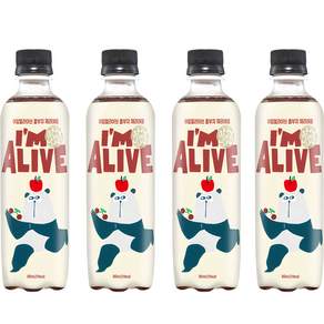 I'M ALIVE KOMBUCHA 康普茶 櫻桃蘋果味, 360ml, 4個