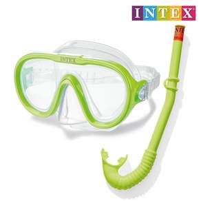 Intex Adventurer 游泳套組 55642 呼吸管 + 泳鏡, 混色
