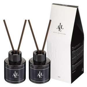 알레 블랙 디퓨저, 클린코튼, 50ml, 2개