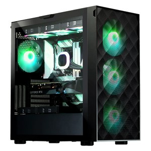 주연테크 2024 익스트림 코어i5 인텔 14세대 지포스 RTX 4060 Ti, 블랙, D744F46T-B, 512GB, 16GB, Free DOS