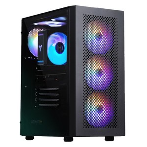 주연테크 2024 카운터 D4 코어i5 인텔 14세대 지포스 RTX 4060 Ti, 블랙, 16GB, 512GB, Free DOS, D444F46T-B