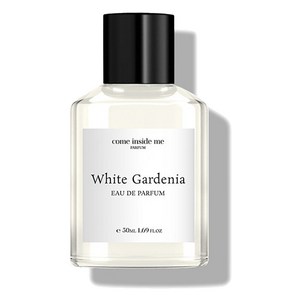 컴인사이드미 여성용 화이트 가드니아 향수 머스크향 오 드 퍼퓸, 1개, 50ml