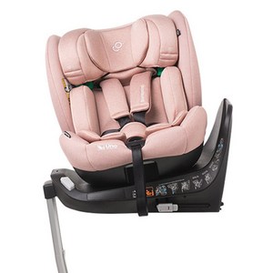 순성 우노 에어 올인원 아이 사이즈 회전형 ISOFIX 카시트 분리형, 코랄핑크