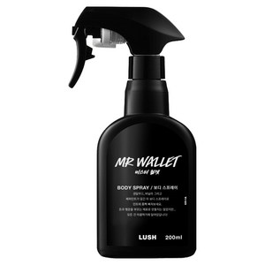 러쉬 미스터 월렛 보디 스프레이 달콤한 카라멜향, 200ml, 1개