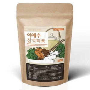 야채수 차 삼각티백, 1.2g, 1개, 100개입