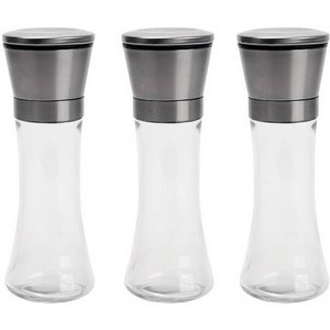 비모던 304 스텐 소금 후추 입자조절 그라인더, 210ml, 3개