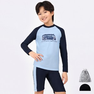아쿠아티카 아동용 래쉬가드 바지 2피스세트 AQA317