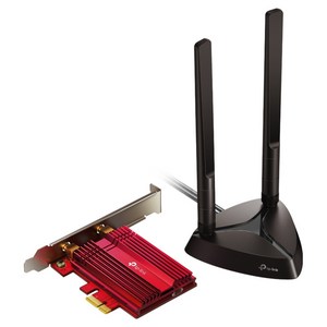 티피링크 Wi-Fi 6 블루투스 5.3 PCIe 랜카드 데스크탑용, Archer TX3000E, 1개