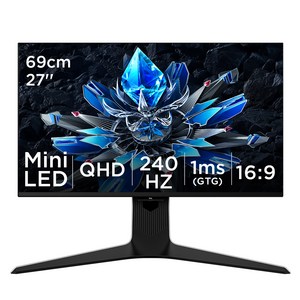 TCL QD Mini LED 게이밍 모니터, 69cm, 27R73Q