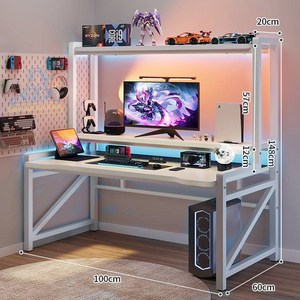 서재책상 카본 게이밍 컴퓨터책상 사무용책상 1000/1200 MM 철제책상 SZ15