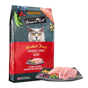 퍼시캣 전연령용 고양이 레시피 건식사료, 닭+칠면조, 4.54kg, 1개