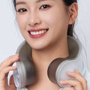 아오라 아이스 넥쿨러 넥밴드 대용량 얼음주머니, 그레이