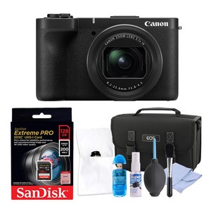 캐논 PowerShot V1 파워샷 + 128GB + 카메라가방 + 악세사리패키지