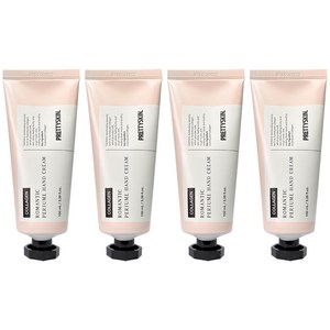 프리티스킨 콜라겐 로맨틱 퍼퓸 핸드크림, 4개, 100ml
