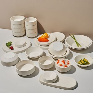 라씨에뜨 딜로 6인 그릇 홈세트 윈터화이트 신혼식기 27P, 화이트, 1세트