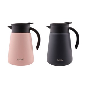 에지리 스텐 테이블팟 보온 보냉 주전자 멀티팟 800ml, 1개, 챠콜