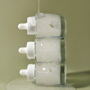 메이듀 엘더꽃수 홍조 여드름 히알루론산 앰플 에센스 3개, 50ml