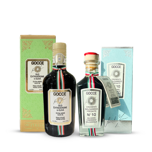 1+1 고쎄 이탈리안 엑스트라버진 올리브오일 500ml + 모데나 발사믹식초 프레지아토 10년산 250ml, 1세트, 750ml