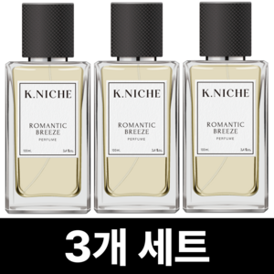 케이니치 로멘틱브리즈 남자 여자 향수 오드퍼퓸, 100ml, 3개