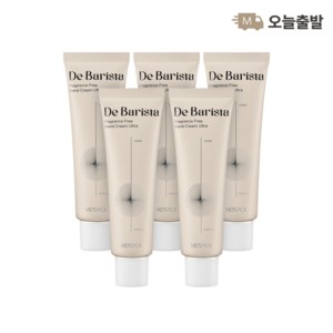 엠디스픽 드바리스타 핸드크림 울트라 무향, 50g, 5개